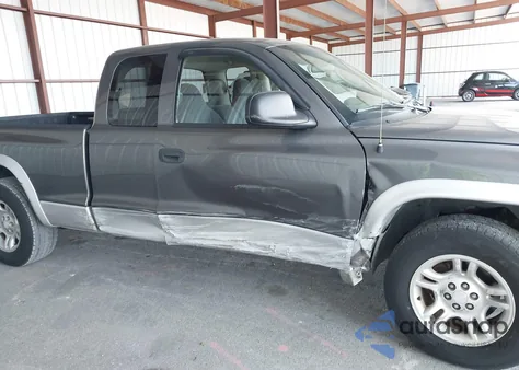 2004 Dodge Dakota Slt из США, поврежденный, VIN 1D7GL42K24S533320